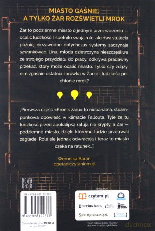 Miasto żaru. Kroniki żaru - Jeanne Duprau [KSIĄŻKA]