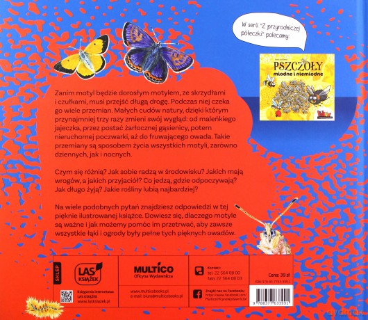 Motyle dzienne i nocne z przyrodniczej półeczki - Izabela Dziekańska [KSIĄŻKA]