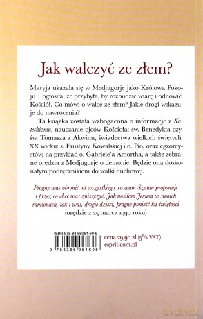 Módlcie się by zwyciężyć szatana. Walka ze złem w przesłaniach z Medjugorje - Diego Manetti [KSIĄŻKA]