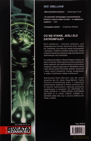 Ostatni kryzys - Grant Morrison, J.G. Jones, Doug Mahnke [KOMIKS]