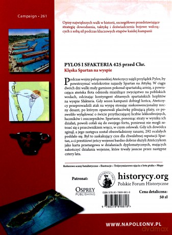 Pylos i Sfakteria 425 przed Chrystusem. Klęska Spartan na wyspie - William Shepherd [KSIĄŻKA]