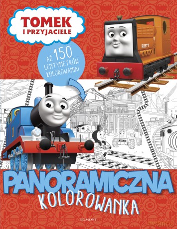 Tomek i Przyjaciele. Panoramiczna kolorowanka [KSIĄŻKA]