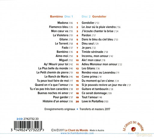 Dalida: Bambino (digipack) [2CD]