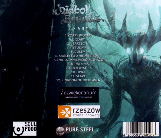 Diaboł Boruta: Czary [CD]