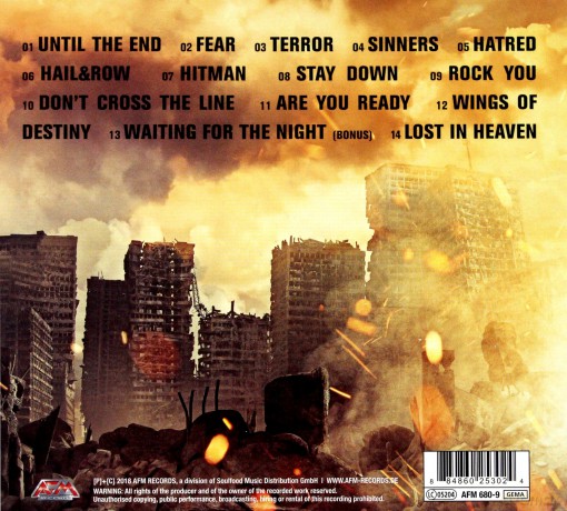 Herman Frank: Fight The Fear (digipack) [CD]