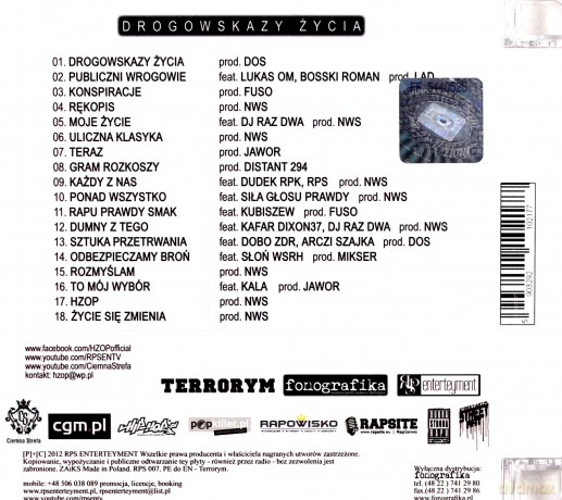 Hzop: Drogowskazy [CD]