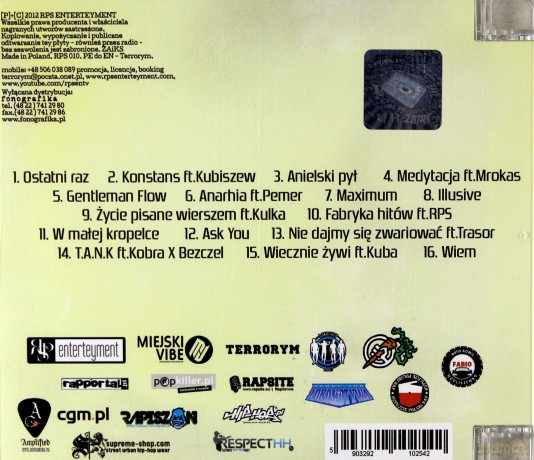 Kroolik Underwood: Gentelman flow [CD]