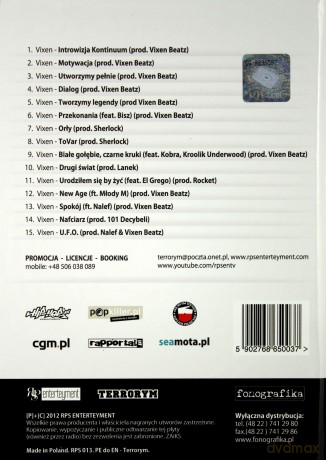 Vixen: Kontinuum [CD]