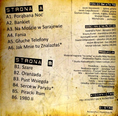 Koniec Świata: Oranżada [Winyl]