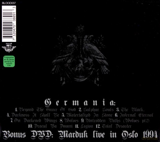 Marduk: Germania [CD]+[DVD]