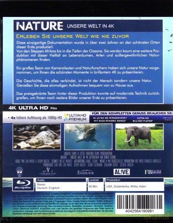 Our Nature [Blu-Ray 4K]