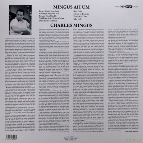 Charles Mingus: Mingus Ah Um [Winyl]