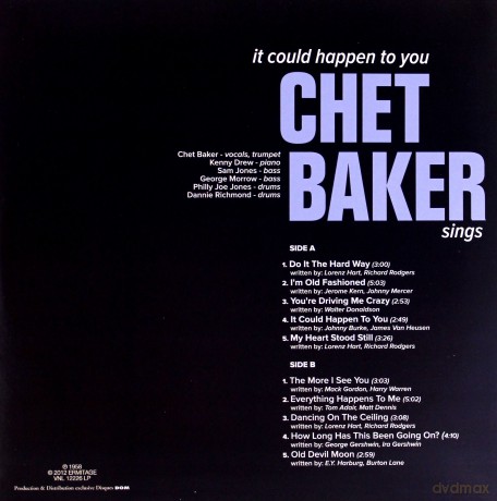 Chet Baker: It Could Happen To You [Winyl]