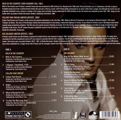 Elvis Presley: Three Original Soundtracks [Winyl]