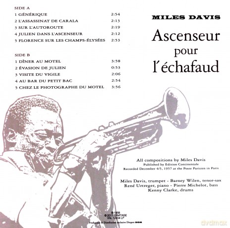 Miles Davis: Ascenseur Pour L'Echafaud [Winyl]
