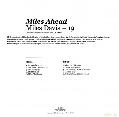 Miles Davis: Miles Ahead [Winyl]