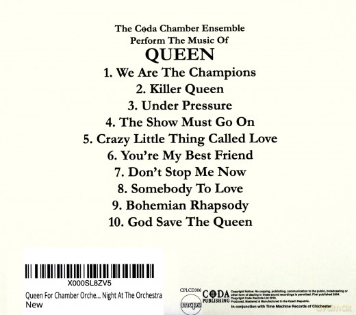 Queen: A Night At The Orchestra [CD]