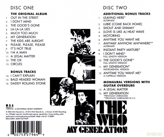 The Who: My Generation [2CD]