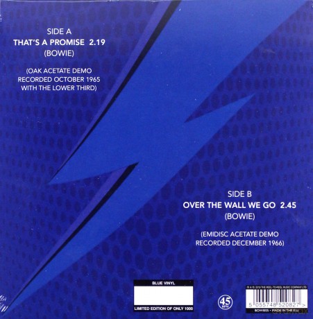 David Bowie: The Shape Of Things To Come (Blue) [Winyl]