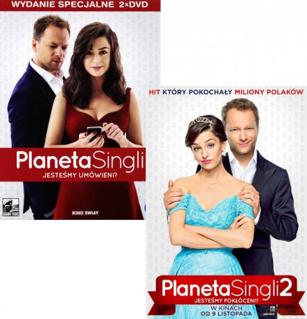 Planeta Singli / Planeta Singli 2 Pakiet [3DVD]