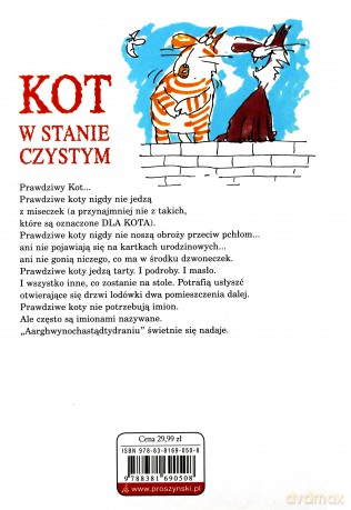 Kot w stanie czystym - Terry Pratchett [KSIĄŻKA]