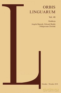Orbis Linguarum vol. 48 [KSIĄŻKA]