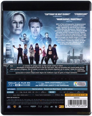 What Happened to Monday (Siedem sióstr) [Blu-Ray 4K]+[Blu-Ray]