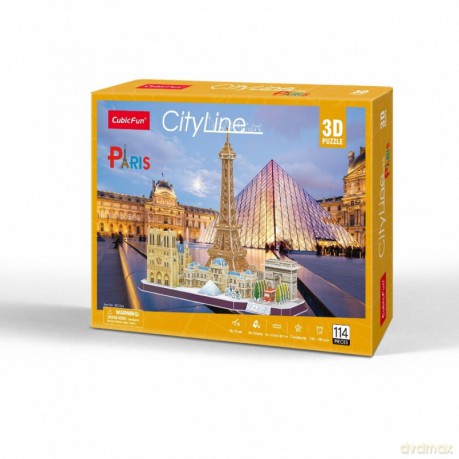 Puzzle 3D City Line Paris [PUZZLE]