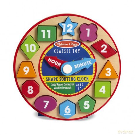 Układanka Drewniany sorter, kształty i kolory [PUZZLE]