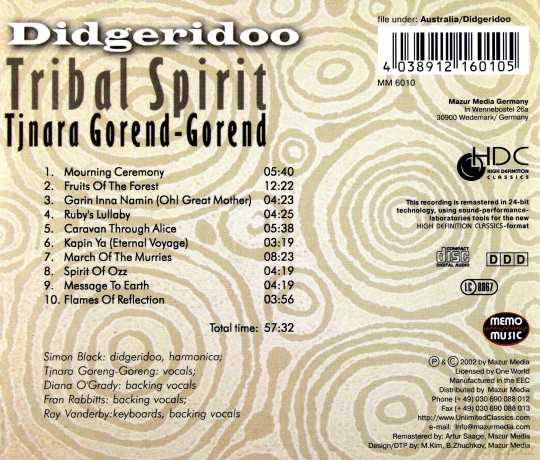 Goreng-Goreng: Tribal Spirit [CD]