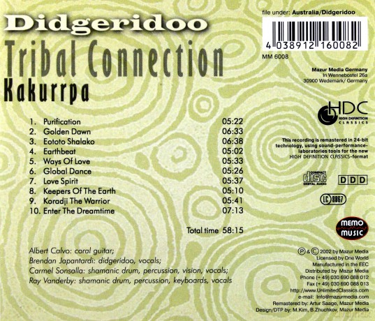 Kakurrpa: Tribal Connection [CD]