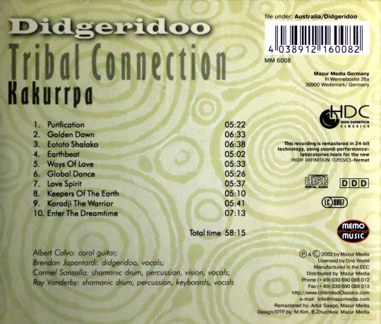 Kakurrpa: Tribal Connection [CD]
