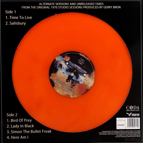 Uriah Heep: Salisbury Sessions 1970 (Orange) [Winyl]