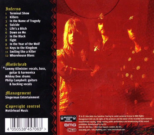 Motorhead: Inferno [CD]