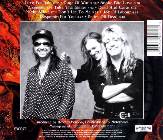 Motorhead: Snake Bite Love [CD]