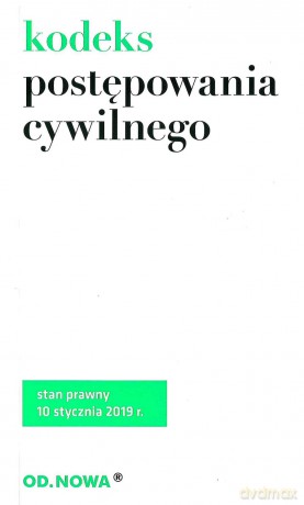 Kodeks postępowania cywilnego 2019 - Agnieszka Kaszok [KSIĄŻKA]