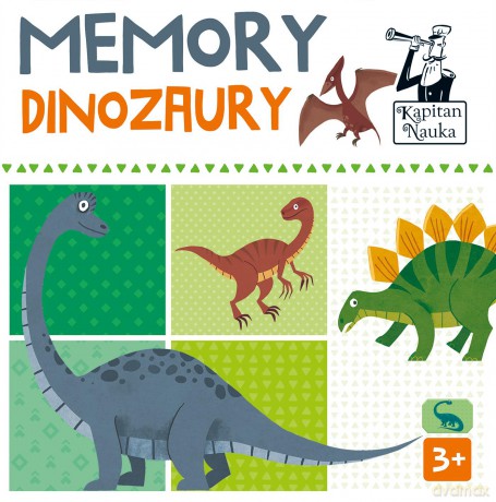 Memory dinozaury. Kapitan Nauka [GRA]