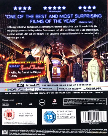 Źle się dzieje w El Royale [Blu-Ray 4K]+[Blu-Ray]