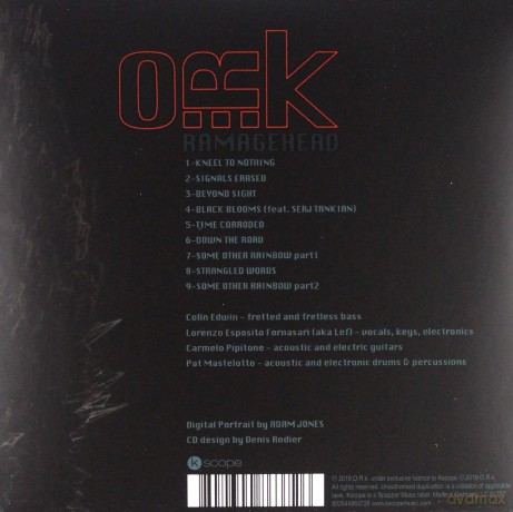 O.R.k.: Ramagehead [CD]
