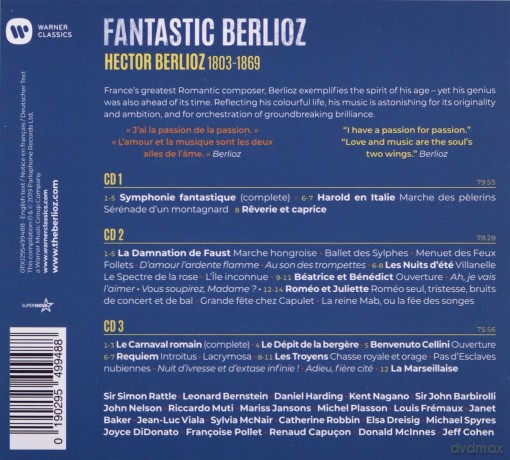 Fantastic Berlioz [3CD]