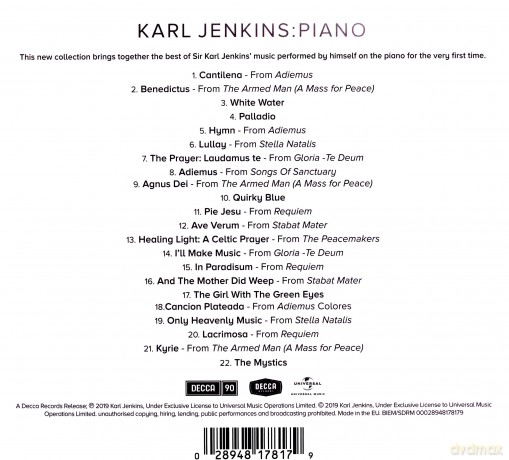 Karl Jenkins: Piano [CD]