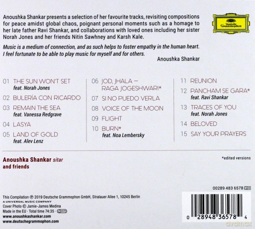 Anoushka Shankar: Reflections [CD]