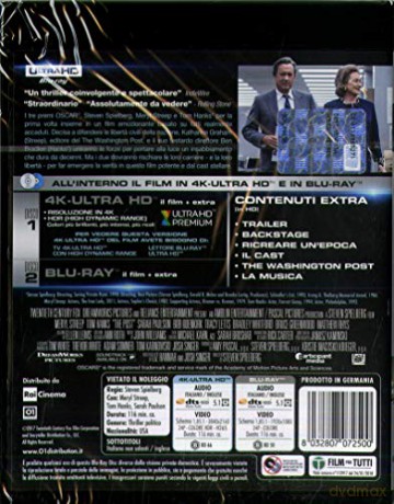 The Post (Czwarta władza) [Blu-Ray 4K]+[Blu-Ray]