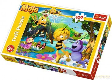 TREFL 100 el. - Pszczółka Maja i przyjaciele [PUZZLE]