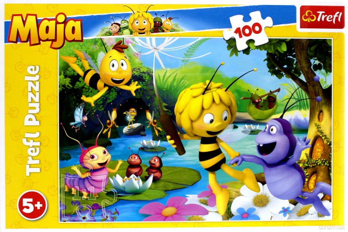 TREFL 100 el. - Pszczółka Maja i przyjaciele [PUZZLE]