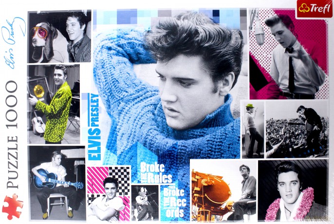 TREFL 1000 el. - Elvis Presley, wiecznie młody [PUZZLE]