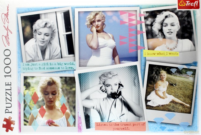 TREFL 1000 el. - Fotografie Marilyn Monroe [PUZZLE]