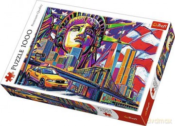 TREFL 1000 el. - Kolory Nowego Jorku [PUZZLE]