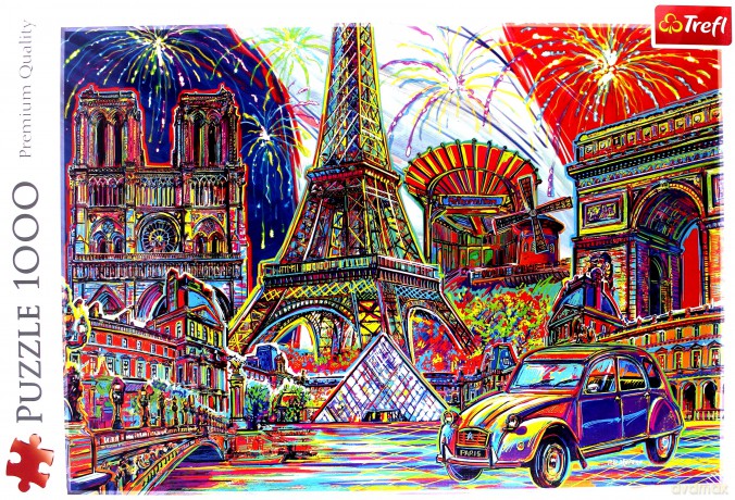 TREFL 1000 el. - Kolory Paryża [PUZZLE]