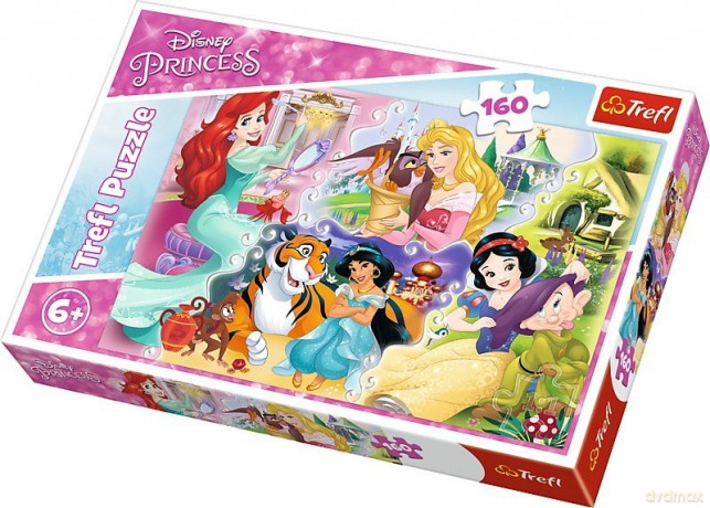 TREFL 160 el. - Księżniczki i przyjaciele [PUZZLE]